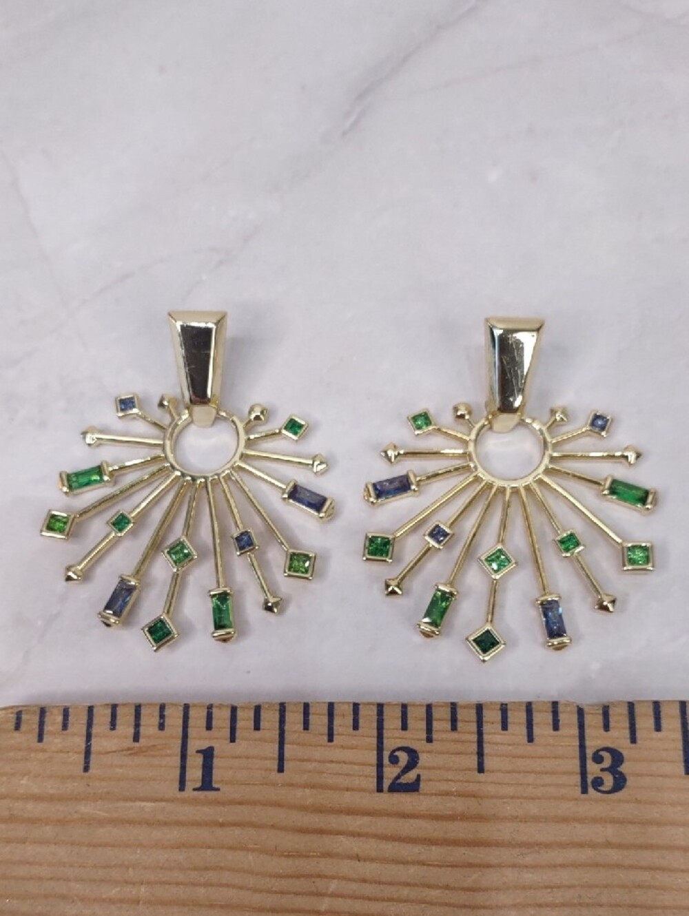 Kendra Scott "Fabia" Starburst Earrings - Picture 6 of 7